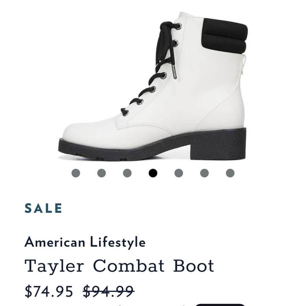 Dr. Scholl’s Taylor Combat Boots NIB 8